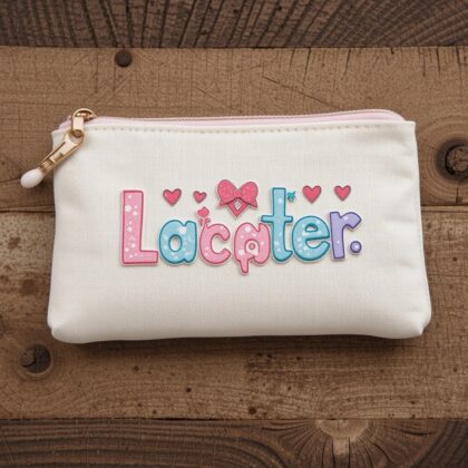 Cotton Zipper Pouch