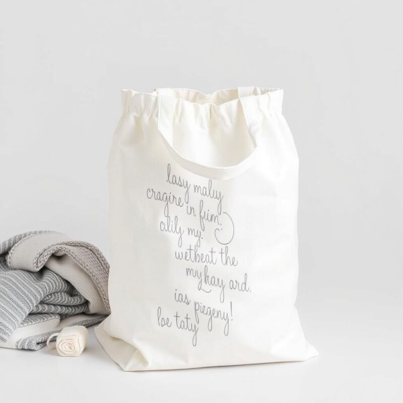 Cotton laundry Bag - Image 2