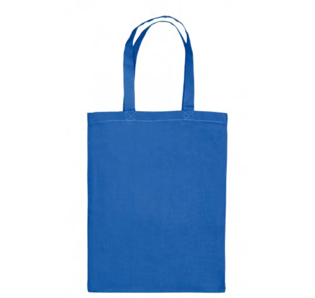 Royal Blue Cotton Baby Shopping Bag