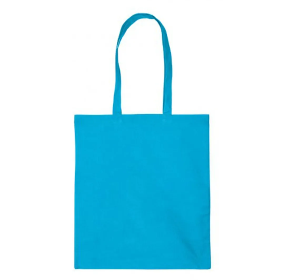 Cotton Tote Bag Process Blue