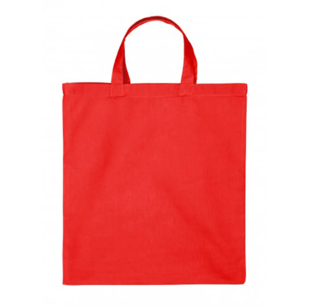 Cotton Tote Bag Red