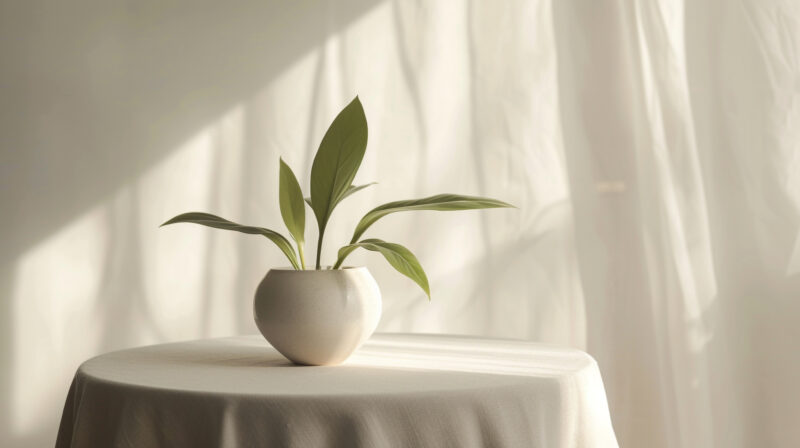 Solid Cotton Table Cloth
