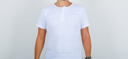 Henley Neck T-Shirts
