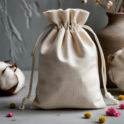 Cotton Jewellery Bag
