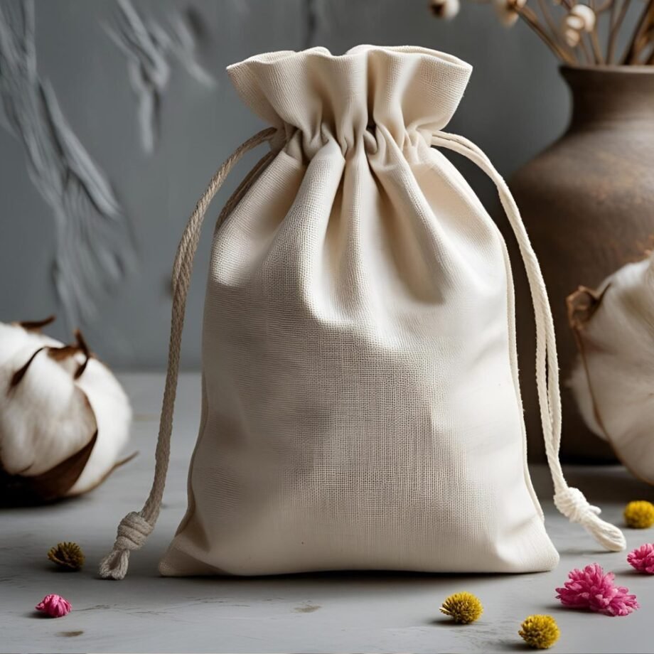 Cotton Jewellery Bag