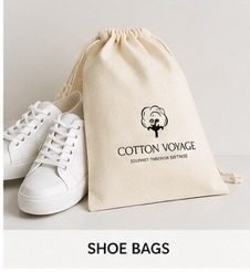 Cotton Shoe Bag