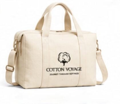 Canvas Travel Tote Bag