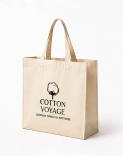 Wide Gusseted Tote Bag