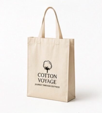 Tall Gusseted Tote Bag