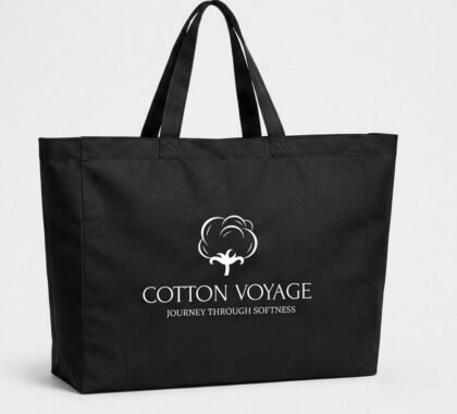 Wide Gusseted Polyester Bag